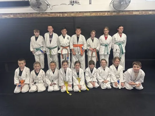 Kids Brazilian Jiu Jitsu Self Defence Ages 8+